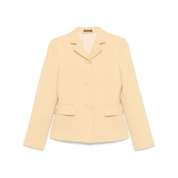 Gucci Women Crepe Wool Blazer